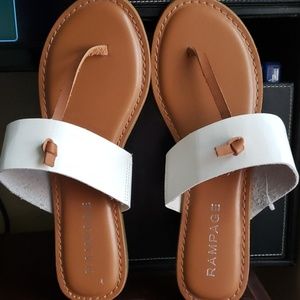 RAMPAGE TWO TONE SANDALS